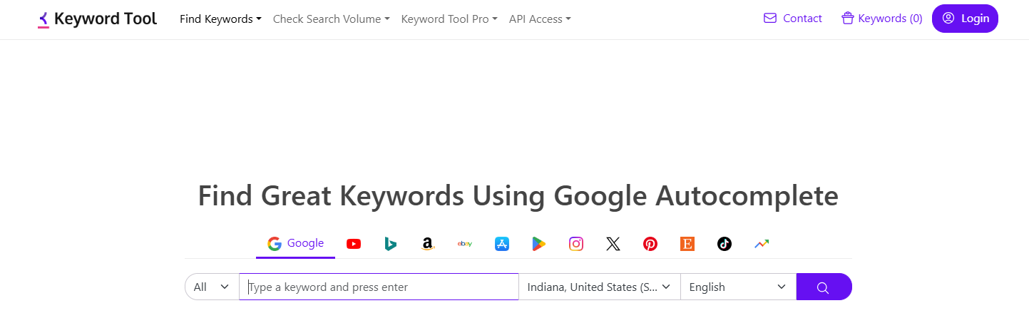 keywords finder